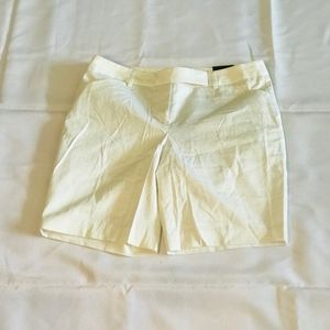 white khaki shorts